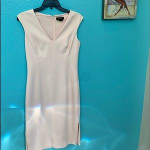 White House Black Market Blush Color Dress